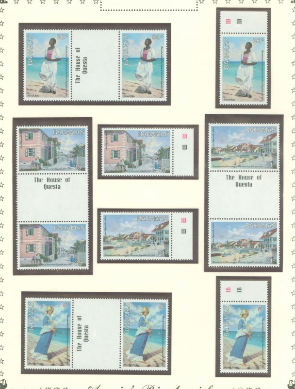 Bahamas #543-546  Single (Complete Set)