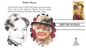 Helen Hayes First Day Cover