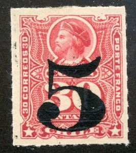 Chile, Scott #50, Mint, Never Hinged