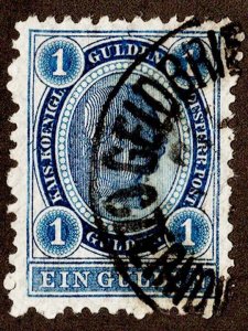 Austria Scott 62 Used.