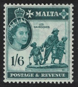 Malta 'Les Gavroches' Statue 1s.6d 1956 MH SG#277