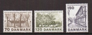 Denmark  #5070-572   MNH  1975    European architectural heritage year