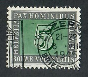 Switzerland #293 used single