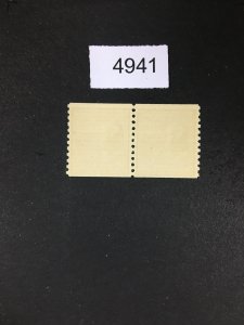 MOMEN: US STAMPS # 847 MINT OG NH LINE PAIR LOT #I 4941