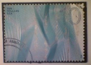 United States, Scott #4720, used(o), 2012, Waves, $10, light and dark blue