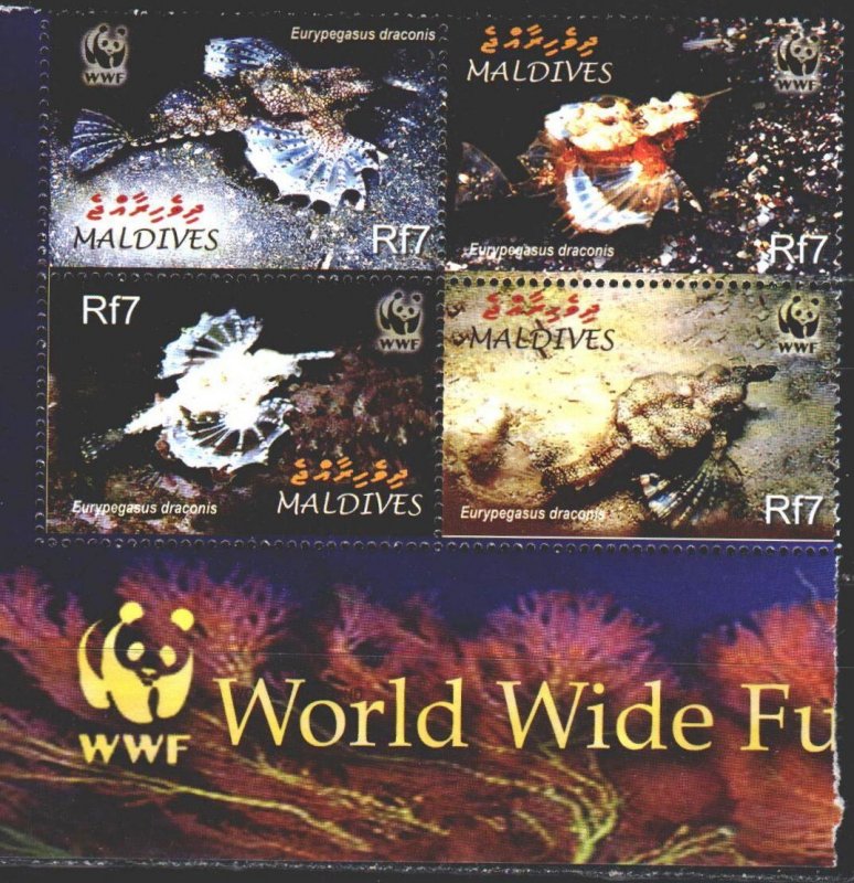 Maldives. 2004. 4407-10. Fish. MNH.