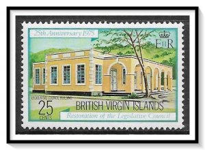 Virgin Islands #302 Restoration Of Legislative Council MNH