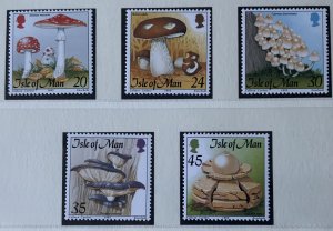 ISLE OF MAN 1995 FUNGI SET SG662/666  MNH ..SEE SCAN