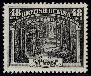 BRITISH GUIANA GV SG295, 48c black, M MINT. Cat £15.