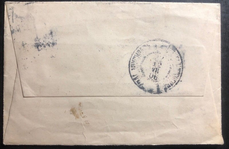 1906 Austria Vintage Cover To Weinberg With Letter