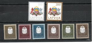 Latvia 300-307 MNH