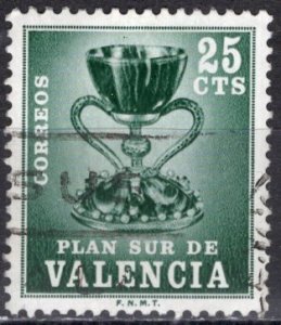 Spain - Valencia: 1968;  Sc. # SW 5 ,  Used Single Stamp