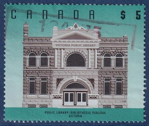 Canada - 1996 - Scott #1378 - used - Architeture Victoria Public Library