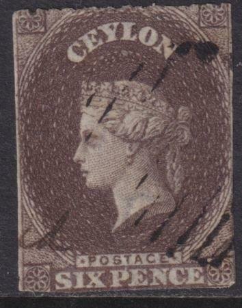 Ceylon 1861 SC 20A Used