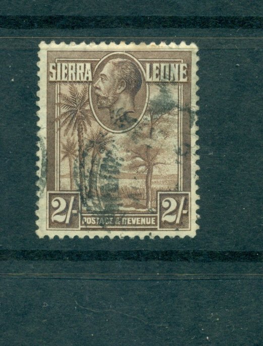 Sierra Leone - Sc# 149. 1932  Goerge V 2Sh. Used. $9.75.