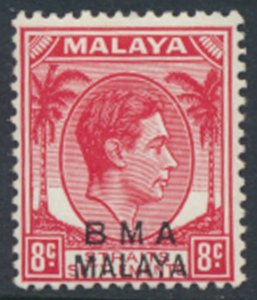 Straits Settlements SG 7  SC# 261 MNH OPT BMA see details & scans    