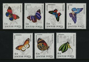 Hungary 2851-7 MNH Butterflies