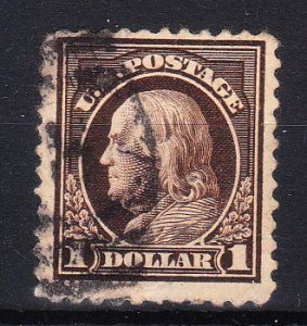 MOstamps - US Scott #518b Used Rare - deep brown shade (Flaws) - Lot # HS-I182