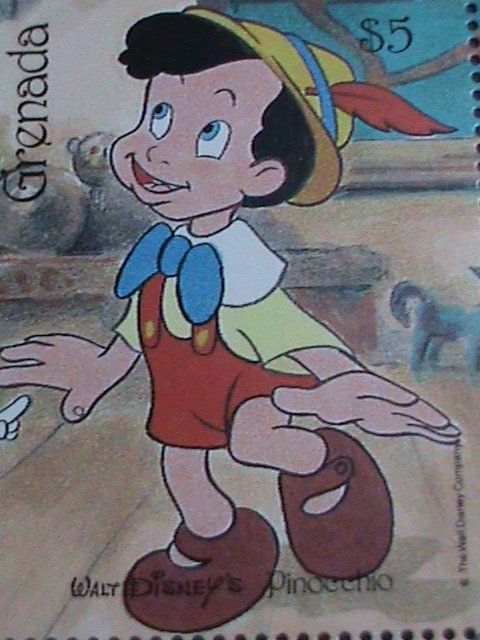 ​GRENADA STAMP- 2011-DISNEY CARTOON STAMP-PINOCCHIO MNH S/S SHEET VERY FINE