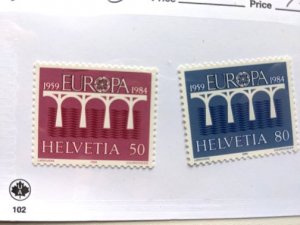 Switzerland #747-748  MNH