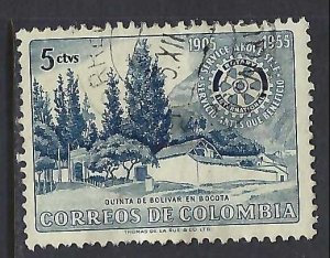 Colombia 639 VFU ROTARY H61-1