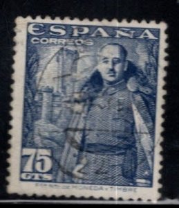 Spain Scott 767 Used Franco stamp