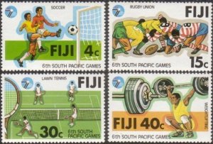 Fiji 1979 SG572-575 South Pacific Games set MNH