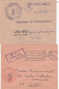 France 17 Military Covers 1960s