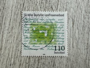 Germany #2003 Used, 110pf, German Rural Women's Association, 2024 SCV $0.75