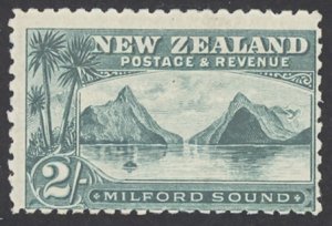 New Zealand Sc# 121 MH 1903 2sh Milford Sound