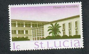 St. Lucia #261 Mint Hinged single