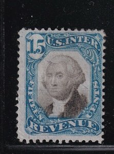 R110 F-VF used revenue neat light cancel with nice color cv $ 100 ! see pic !