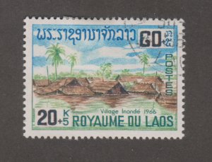 Laos B6 Flooded Village 1967