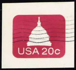US #U601 Capitol Dome; Used
