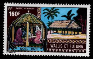 Wallis and Futuna Islands Scott C83 MNH** 1978 Christmas airmail