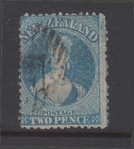 New Zealand FFQ Chalon 2d SG 115a FU