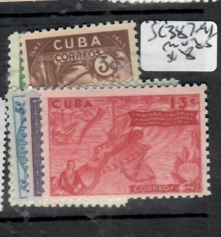 CUBA   SC 387-391                MOG       P1011H