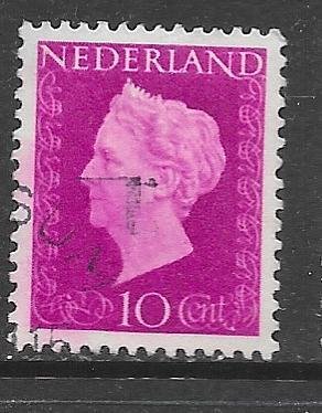 Netherlands 289: 10c Queen Wilhelmina, used, F-VF