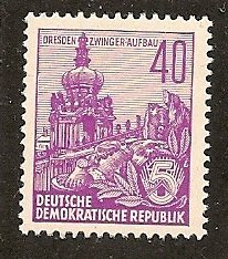 Germany DDR  Scott  229   Castle  MNH