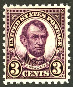 U.S. #584 MINT OG NH