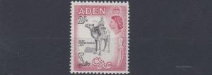 ADEN    1964   S G 86  2/-   BLACK  & CARMINE  ROSE       MNH  