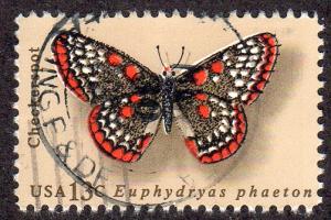 United States 1713 - Used - Baltimore Checkerspot Butterfly