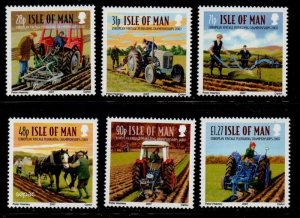 Isle of Man Sc 1228-33 2007 Ploughing stamp set mint NH