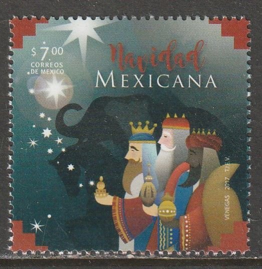 MEXICO 3081-3082, CHRISTMAS SEASON. MINT NH, VF.