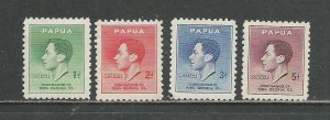 Papua New Guinea Scott catalog # 118-121 Unused HR See Desc