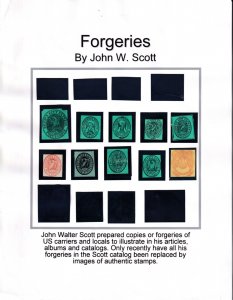 (10) Boyd's City Express Post Forgeries by JW Scott. Lyons CV $202.00.