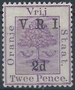 Orange Free State 1900 - 2d VRI overprint - SG114 mint
