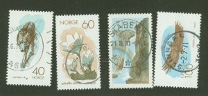 Norway #551-554  Single (Complete Set)