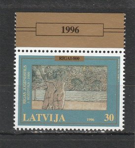 Latvia  Scott#  432  MNH  (1996 City of Riga)