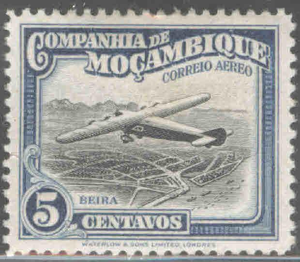 Mozambique Company Scott C1 MH* typical centering